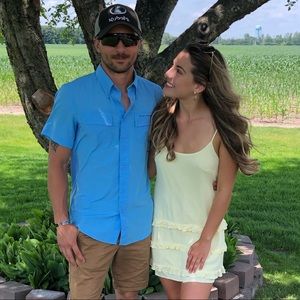 Jun & Ivy pale yellow dress, in the size XXS.